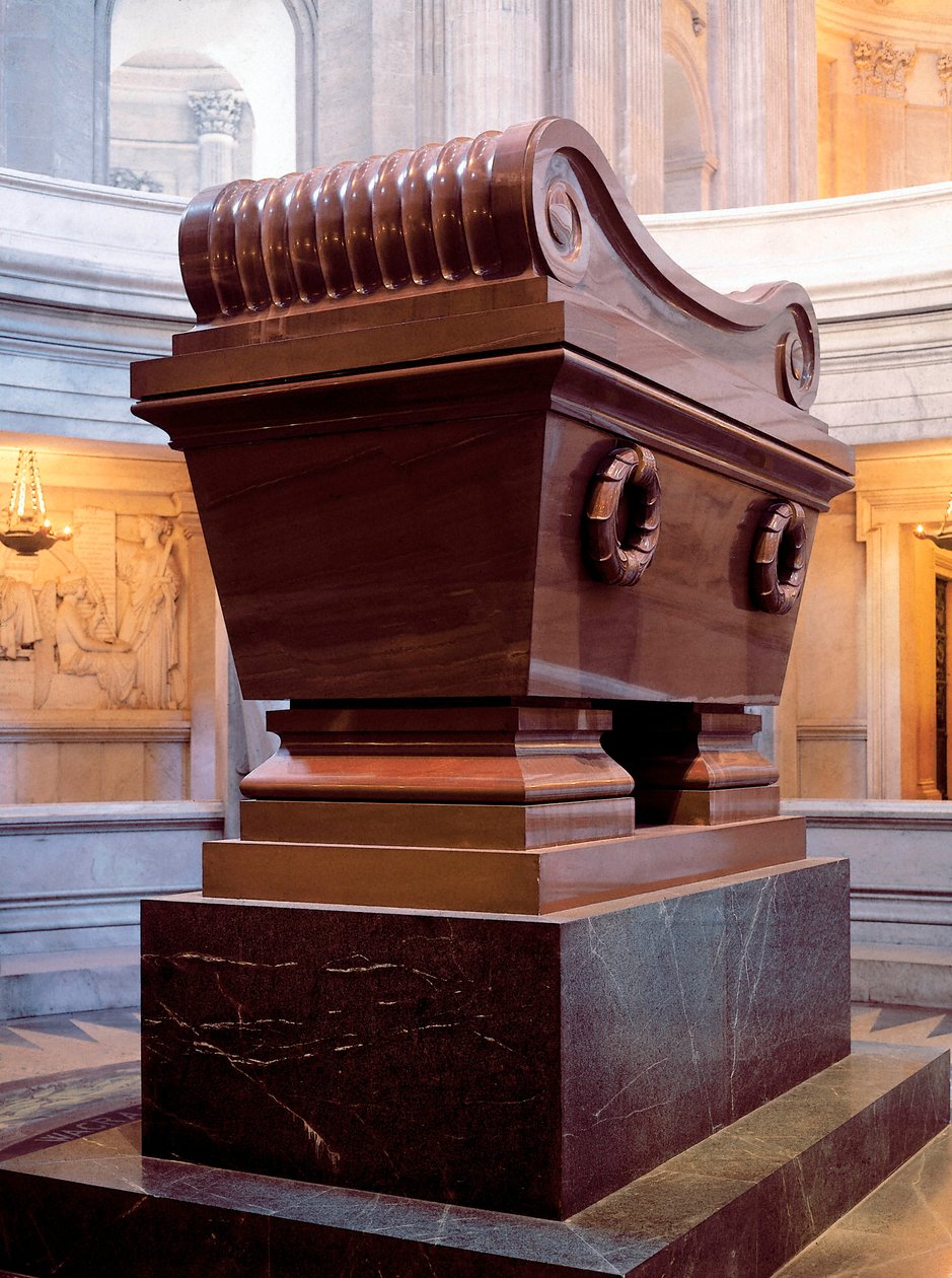 Grab des Militärs und Kaisers der Franzosen Napoleon I. Bonaparte (1769-1821). Paris. Die Invaliden. von Unbekannt