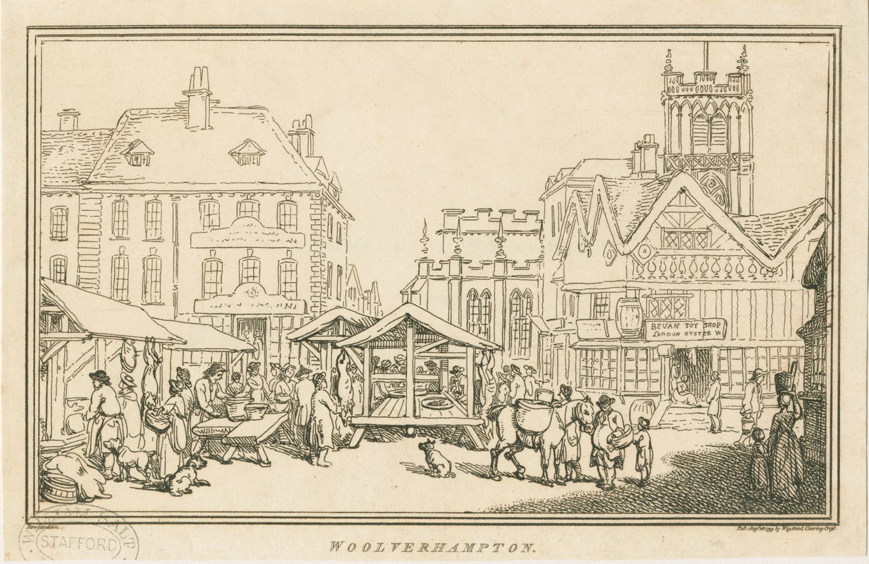 Wolverhampton - Marktplatz von Unbekannt