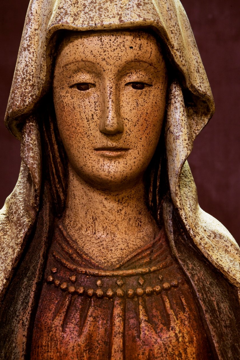 Holzstatue der Heiligen Anna, Rennes, Ille et Vilaine, Frankreich von Unbekannt