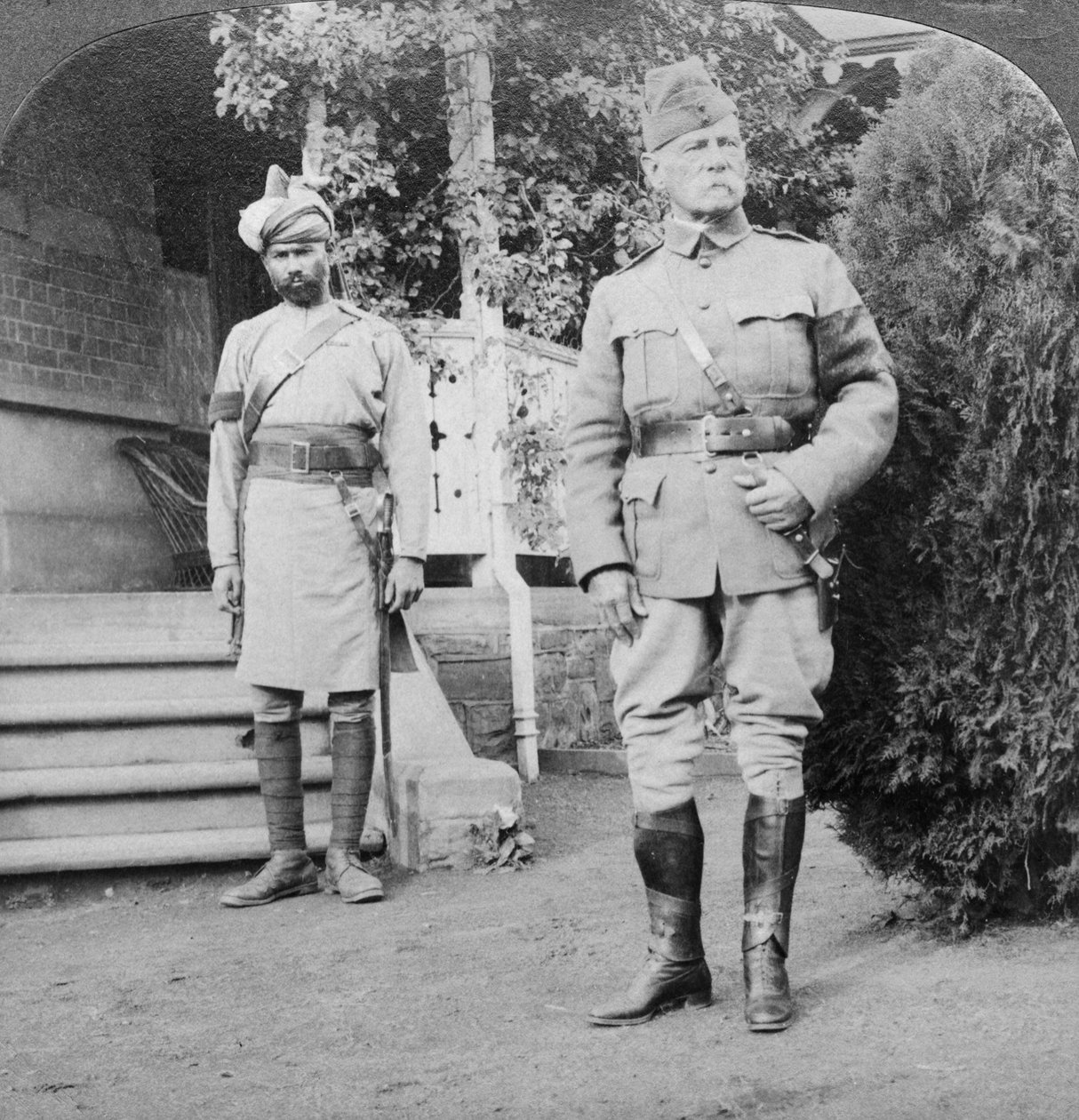 Lord Roberts, Oberbefehlshaber der britischen Armeen, Südafrika, Burenkrieg, 1900-1901 von Underwood and Underwood