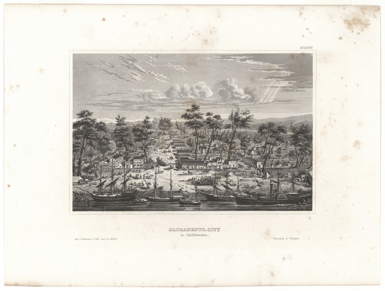Sacramento City in Kalifornien von Unknown