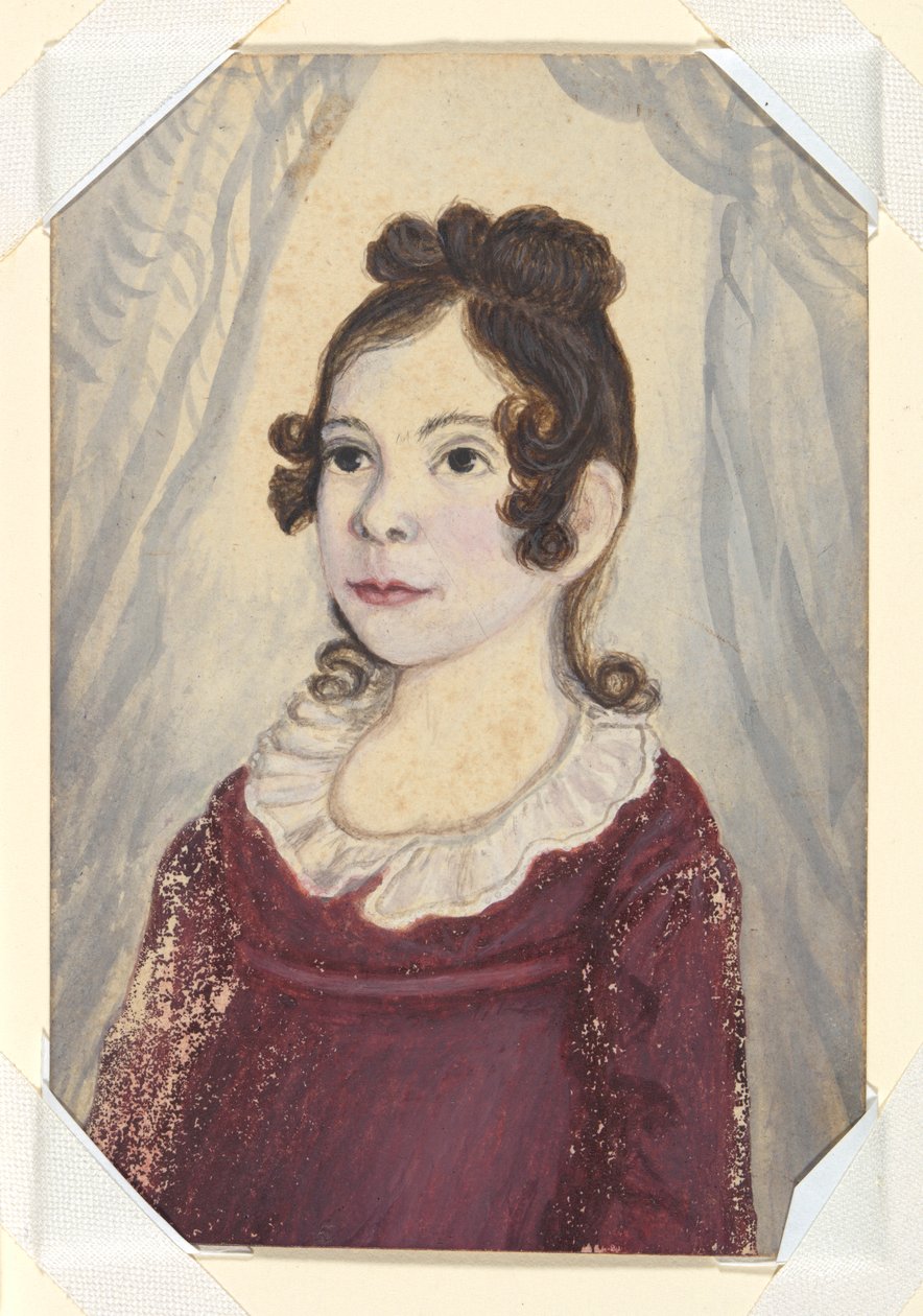 2 Porträts einer Frau (Ehefrau von A. Street) von Unknown