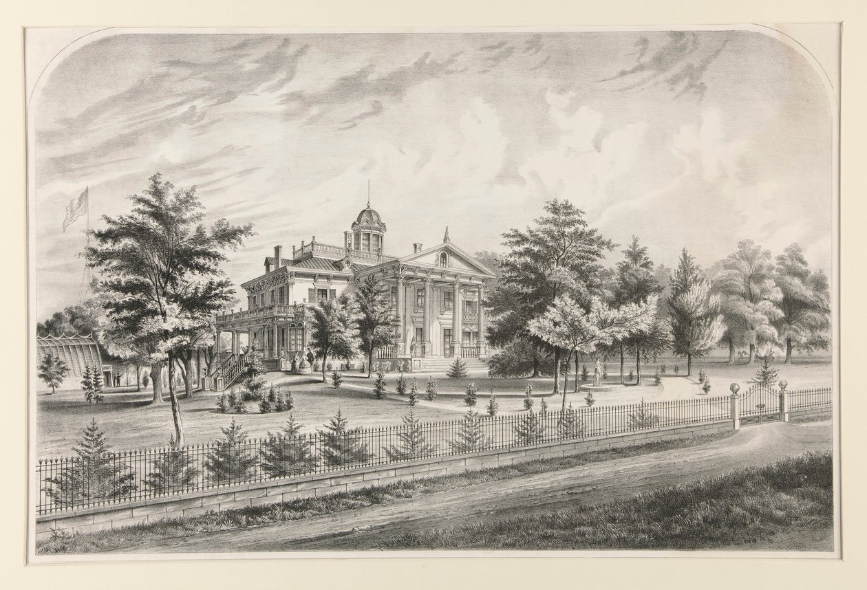 Compo House, die Residenz von Richard H. Winslow Esq. in Wesport, Connecticut von Unknown
