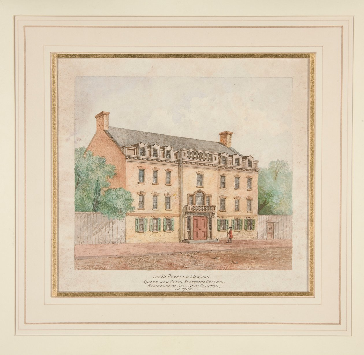 Das DePeyster-Herrenhaus von Unknown