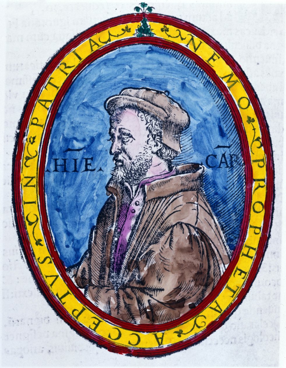 (Cardanus Hieronymus) Jerome Cardan, italienischer Arzt, Mathematiker, Philosoph und Astrologe (Pavia) von Unknown artist