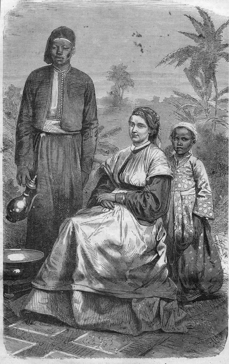 Alexandrine Petronella Francina Tinne (1839-1869), niederländische Reisende, ermordet in Zentralafrika von den Tuareg von Unknown artist