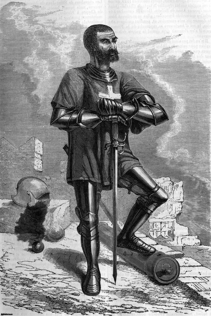 Ein Ritter aus der Stadt Rhodos (Griechenland) im 16. Jahrhundert von Unknown artist