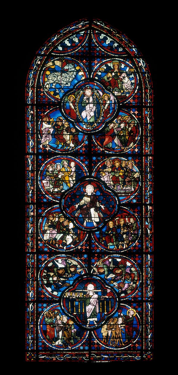 Ambulatoriumfenster (Buntglas) von Unknown artist