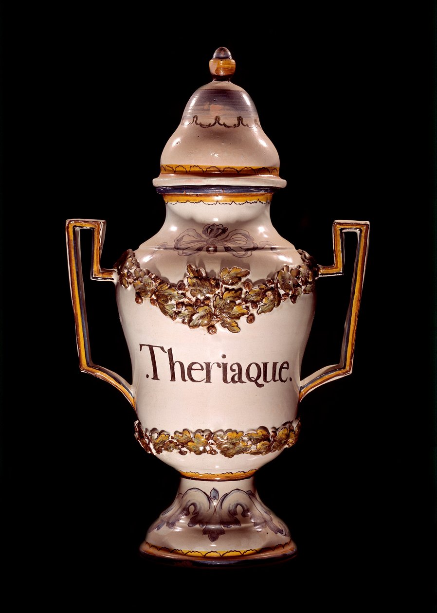 Apothekergefäß mit Theriak von Unknown artist