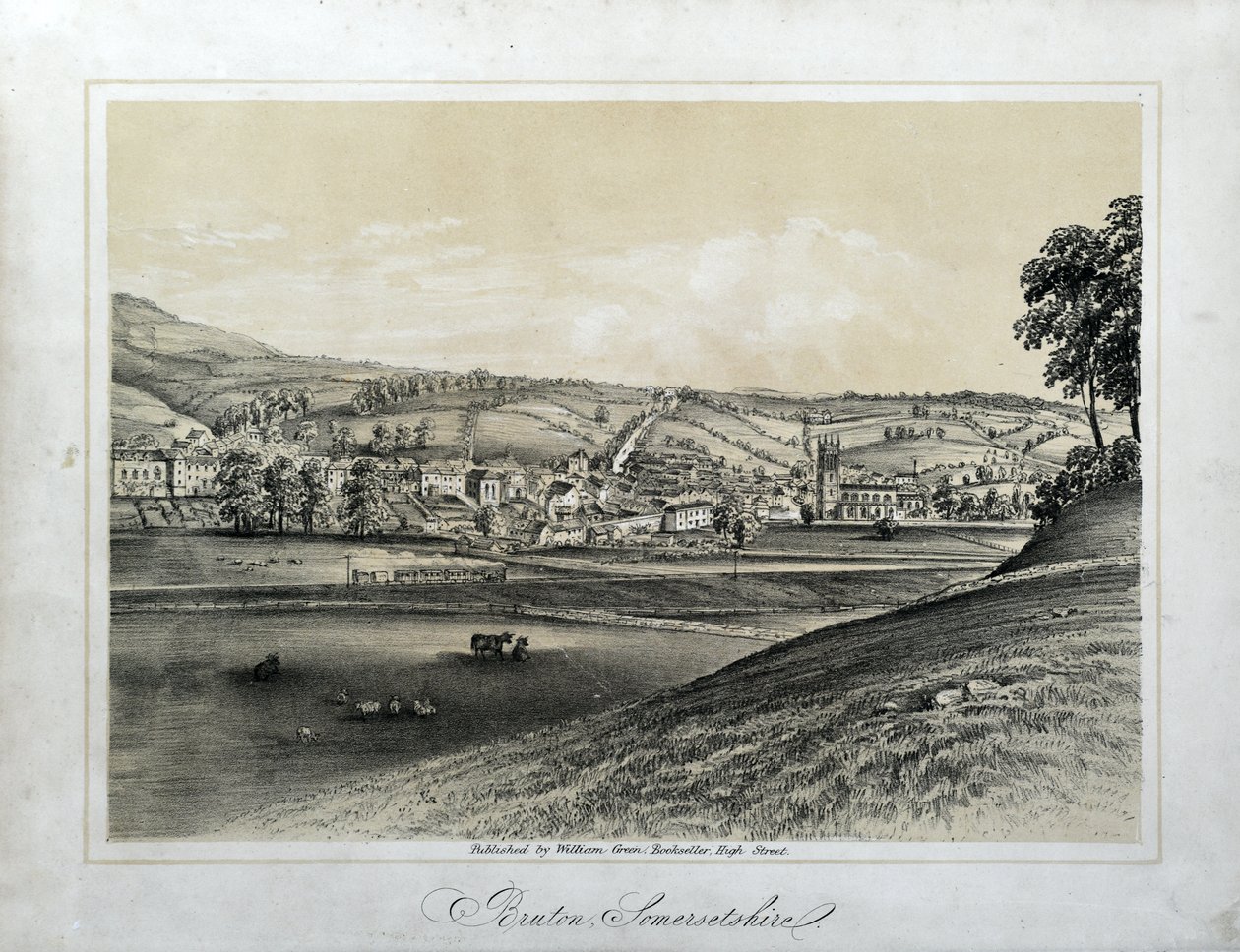 Bruton, Somerset von Unknown artist