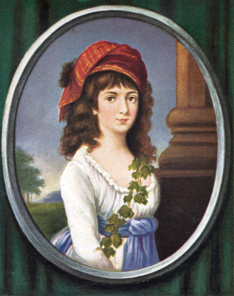 Porträt von Charlotte Corday von Unknown artist