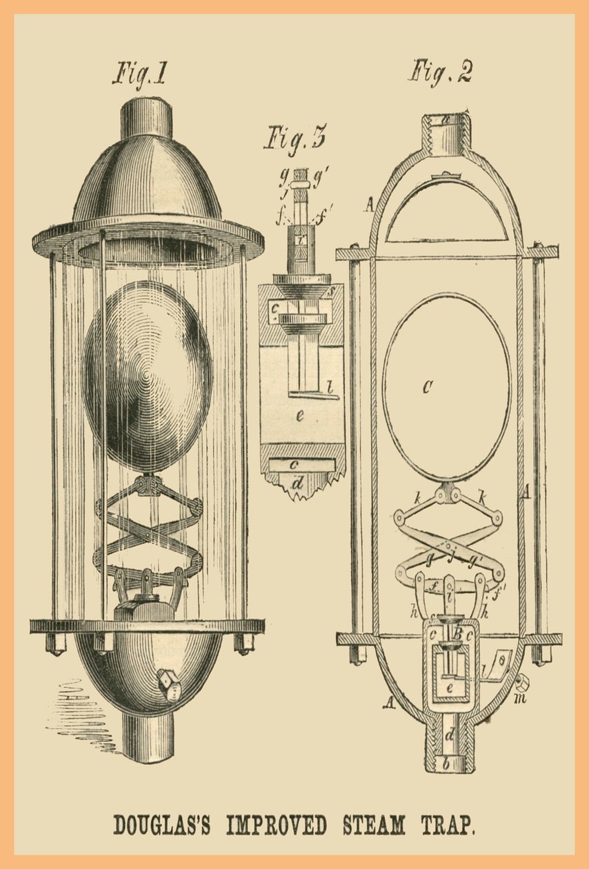 Douglas verbesserte Dampf-Falle von Unknown Artist