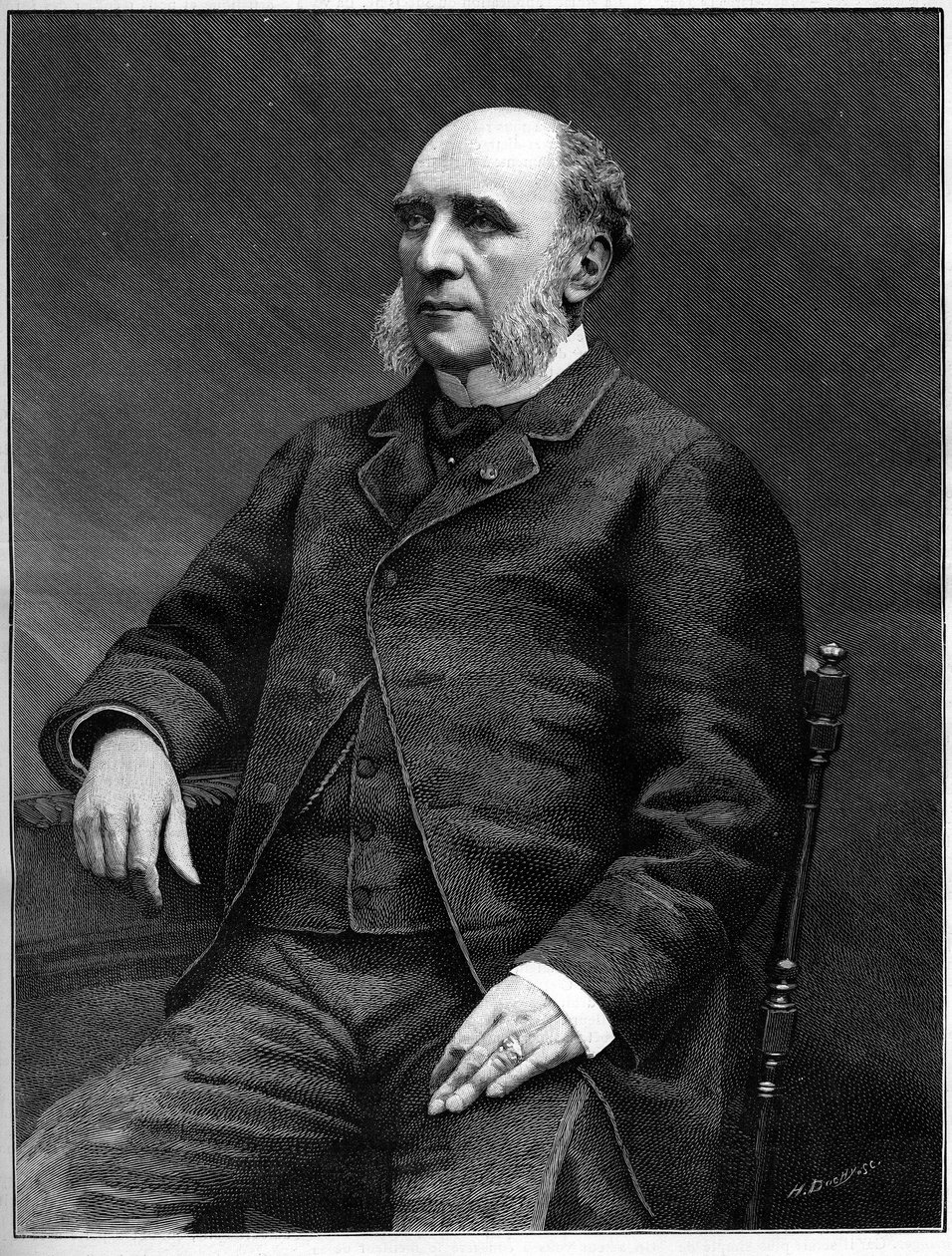 Herzog Louis Charles Decazes (1819-1886), französischer Politiker, Außenminister von 1873 bis 1877 von Unknown artist