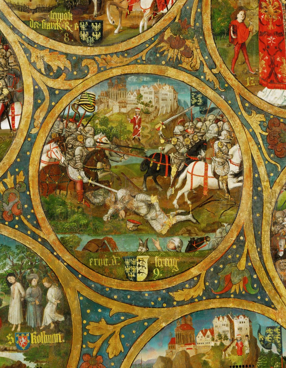 Ernst "der Strenge", der Mutige, Markgraf von Österreich von Unknown Artist