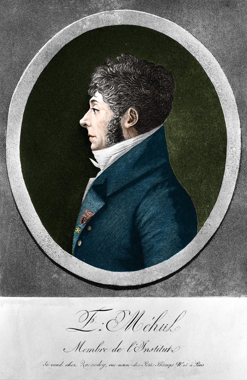Etienne Mehul, französischer Komponist und Organist (1763-1817) von Unknown artist