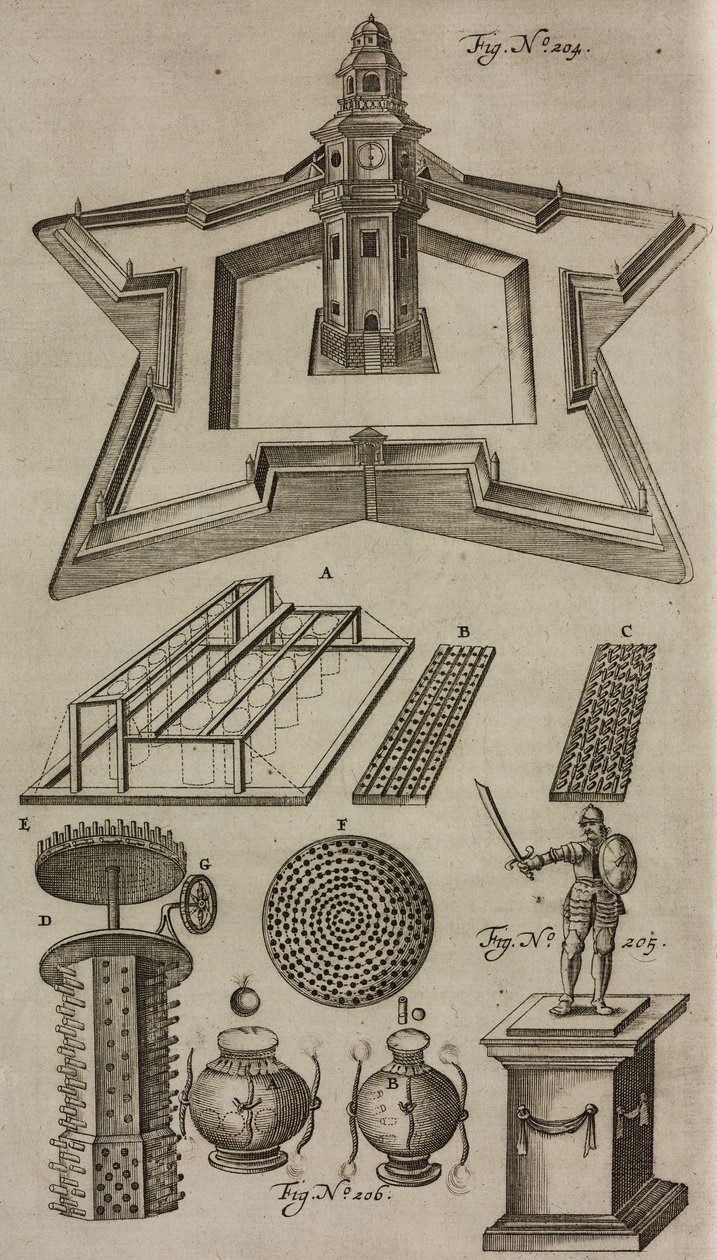 Feuerwerksabschussturm, pyrotechnische Vorführmaschinen, aus Grand Art d