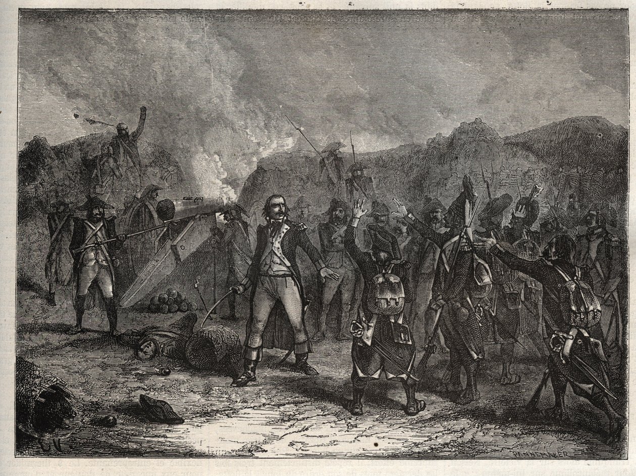 Erste Koalition: Oberst Antoine Guillaume Rampon (1759-1842) in der ...