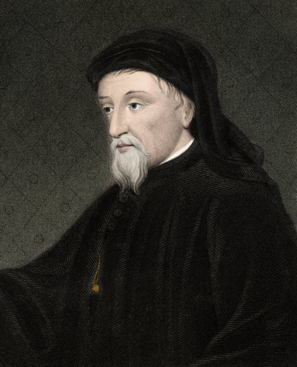Geoffrey Chaucer von Unknown artist