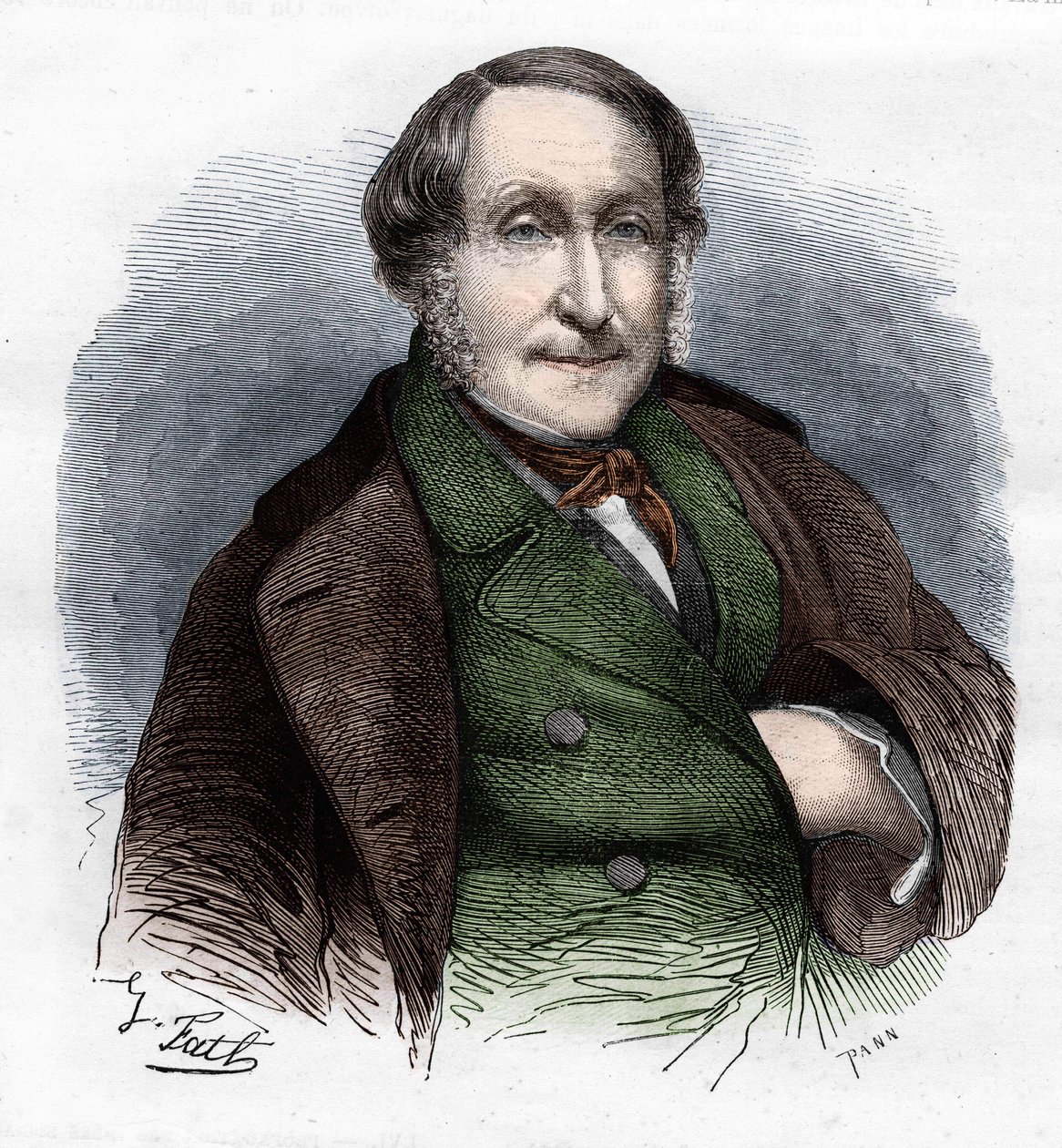 Gioacchino Rossini (1792-1868), italienischer Komponist von Unknown artist