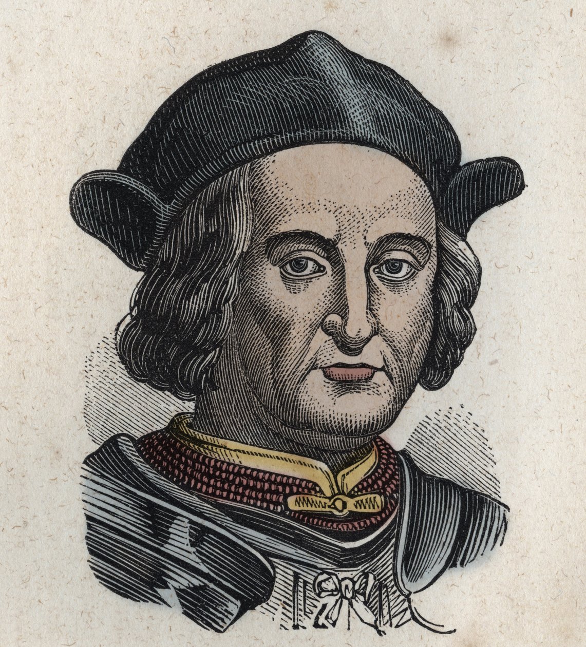 Jacques de Trivulce (Gian Giacomo Trivulzio) italienischer Aristokrat und Condottiere (1440-1518) Marquis de Vigevano, Politiker und Militärmann von Unknown artist
