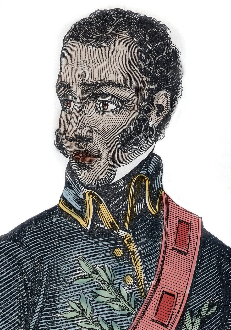 Jean-Pierre Boyer, Präsident von Haiti von 1818 bis 1843 - Jean Pierre Boyer (1776-1850), haitianischer Politiker von Unknown artist