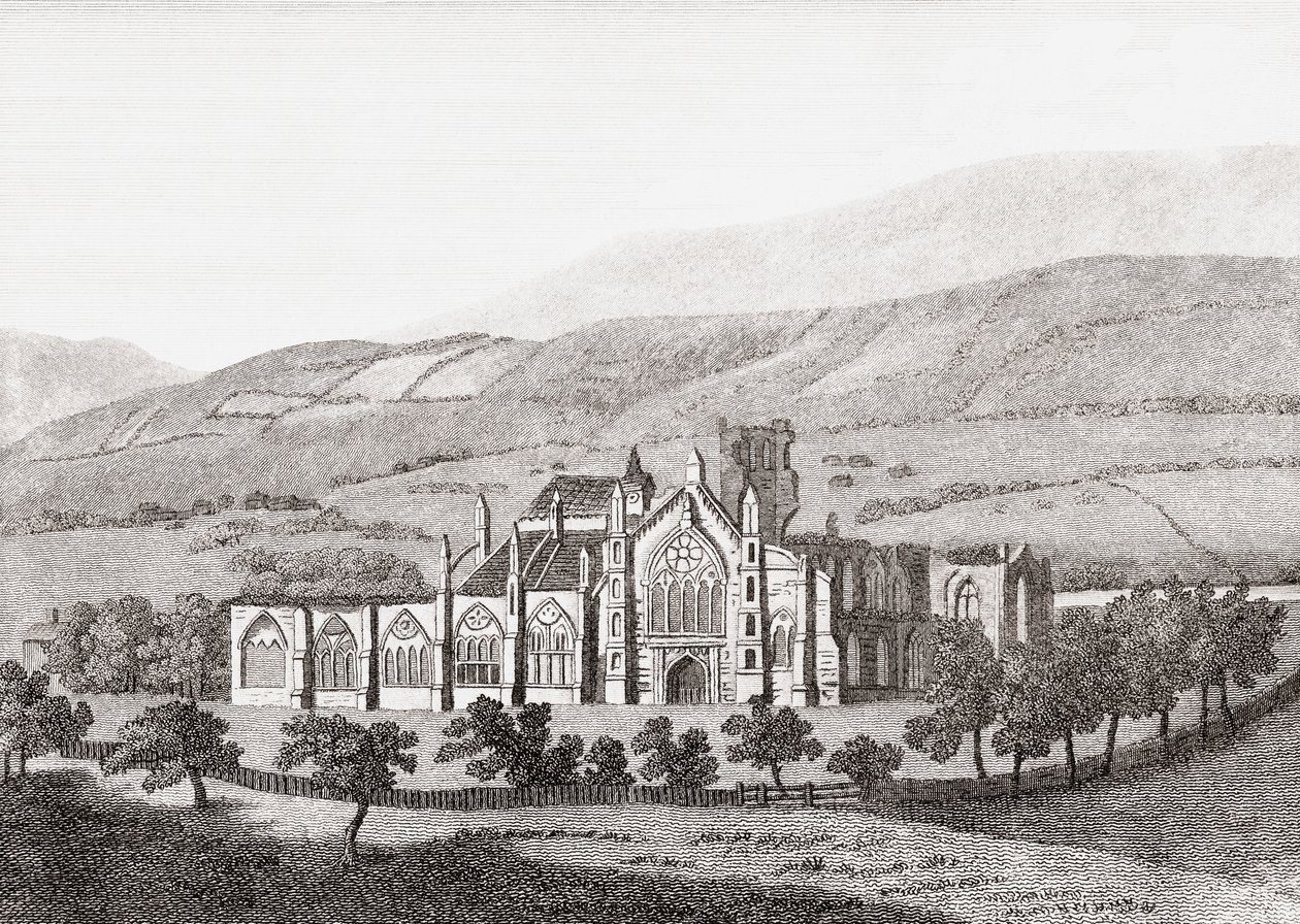 Melrose Abbey, St. Mary