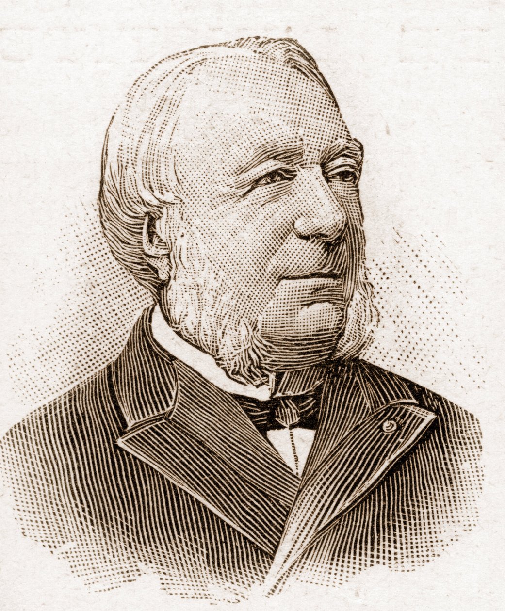 Mitglieder der Académie Française im Jahr 1895: Porträt von Marie Louis Antoine Gaston Boissier (1823-1908), französischer Historiker und Philologe von Unknown artist
