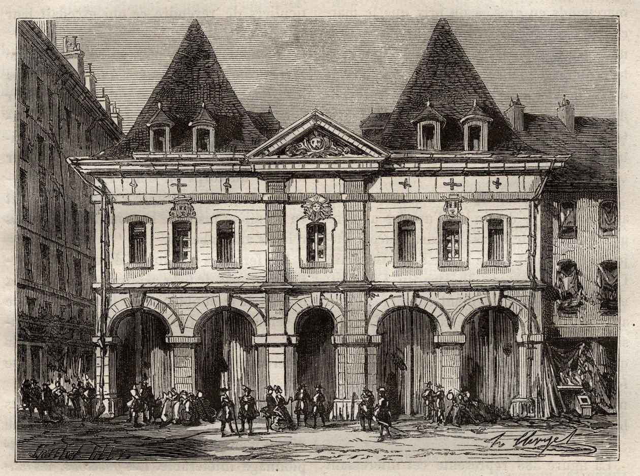 Altes Salzlager in Paris, Rue Saint Germain-l
