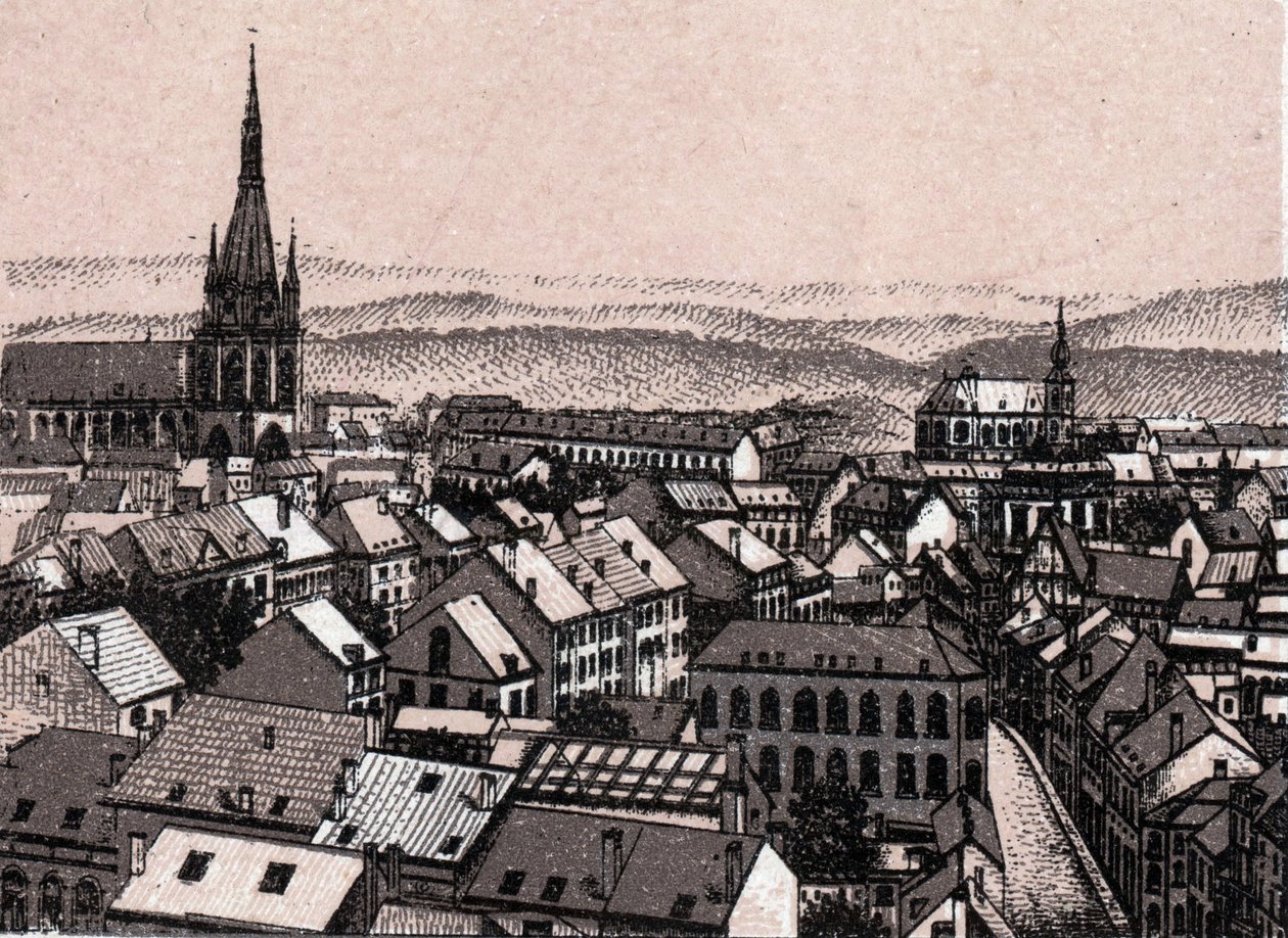 Panorama von Lüttich in Belgien in „Die Welt illustriert 168 Ansichten“ Kein Datum (spätes 19. Jahrhundert) von Unknown artist