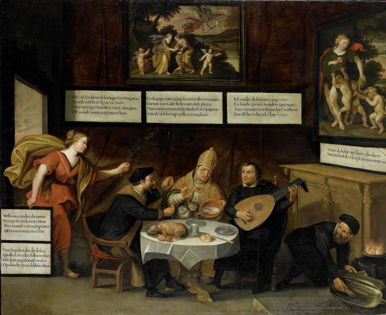 Frieden drängt die Kirchen zur Toleranz von Unknown artist