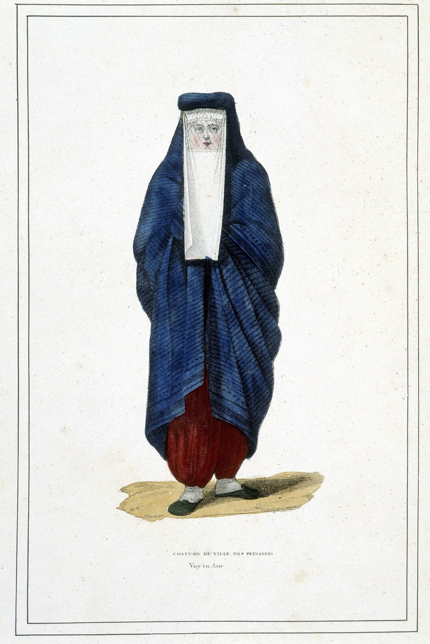 Persische Stadttracht - in „Album of Travels“ von Unknown artist
