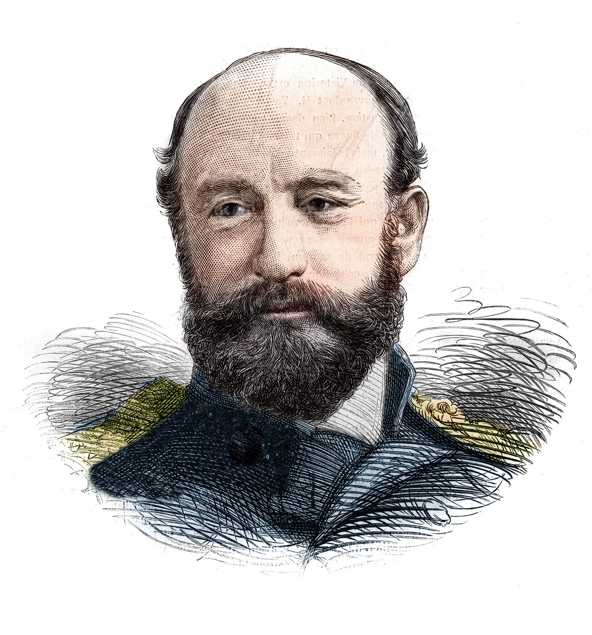Porträt von Admiral Sir George Strong Nares, Royal Navy Offizier und Arktisforscher von Unknown artist