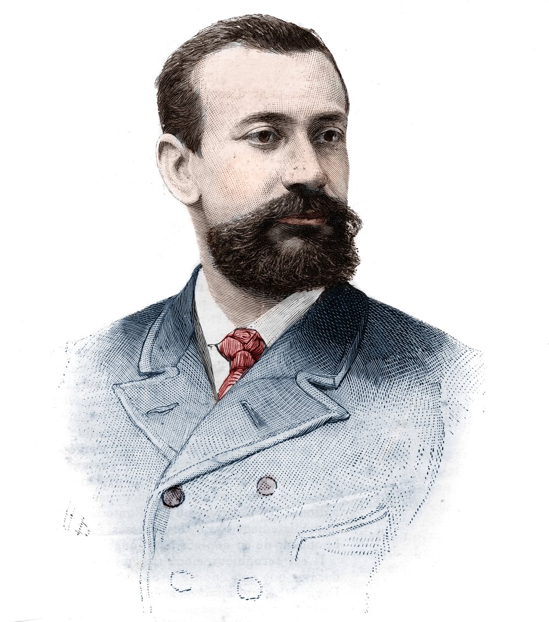 Porträt von Albert I Grimaldi (Albert Honoré Charles) (1848-1922), Prinz von Monaco (1889-1922) in „Die Illustrierte Welt“, 21. September von Unknown artist