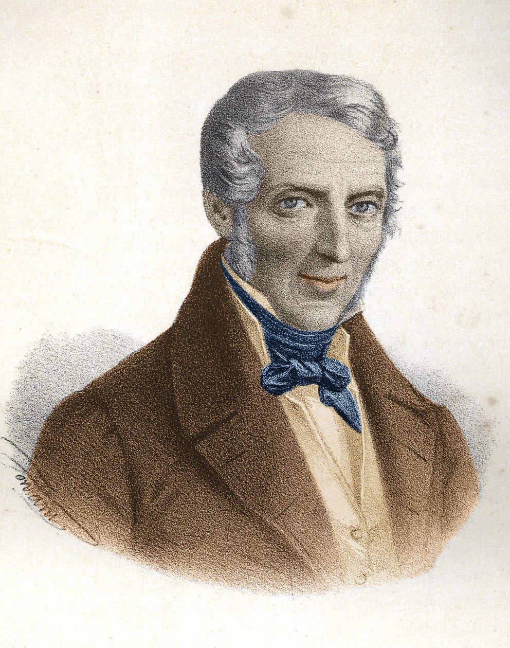 Porträt von Alessandro Manzoni, italienischer Schriftsteller (1785 - 1873) von Unknown artist
