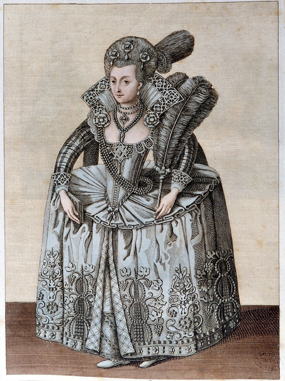 Porträt von Anne von Dänemark, Königin von England (Kopenhagen von Unknown artist