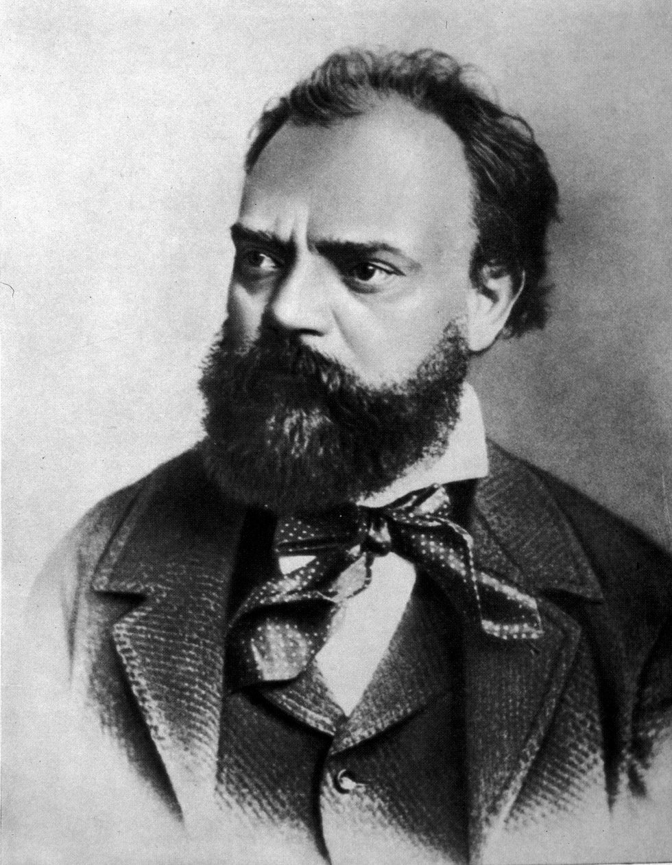 Porträt von Anton (Antonin) Dvorak (1841 - 1904), tschechischer Komponist von Unknown artist
