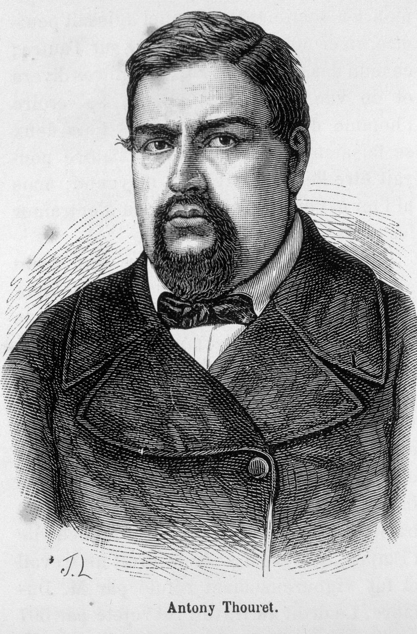 Porträt von Antony Thouret von Unknown artist