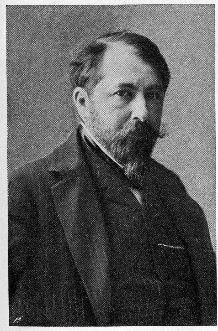 Porträt von Arthur Schnitzler, österreichischer jüdischer Schriftsteller und Arzt von Unknown artist
