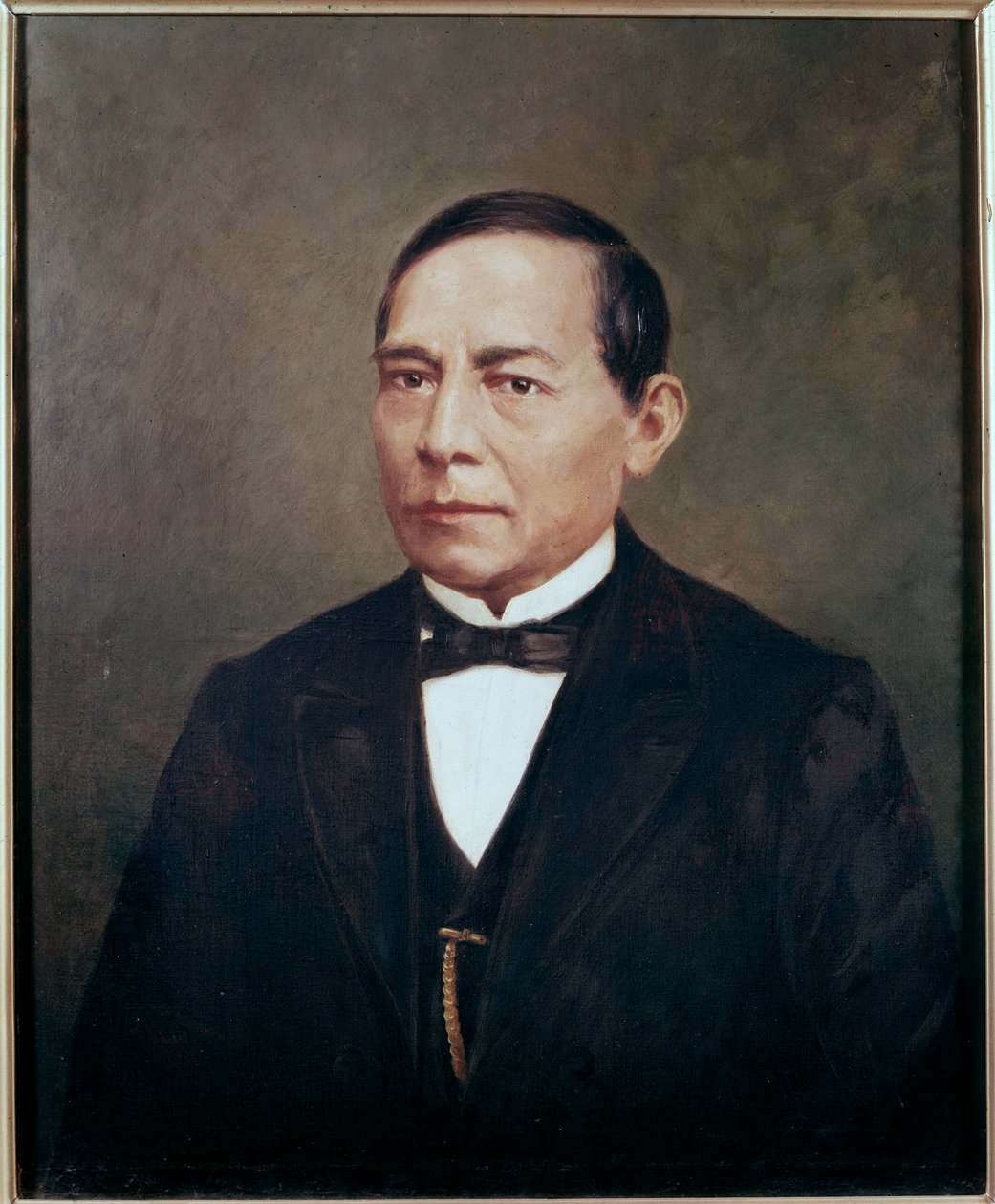 Porträt von Benito Pablo Juarez (mexikanischer Staatsmann und Revolutionär) von Unknown artist