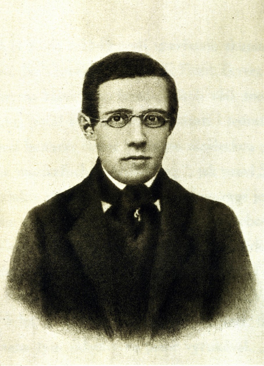 Porträt von Bedrich Smetana (1824-1884), tschechischer Komponist und Pianist von Unknown artist