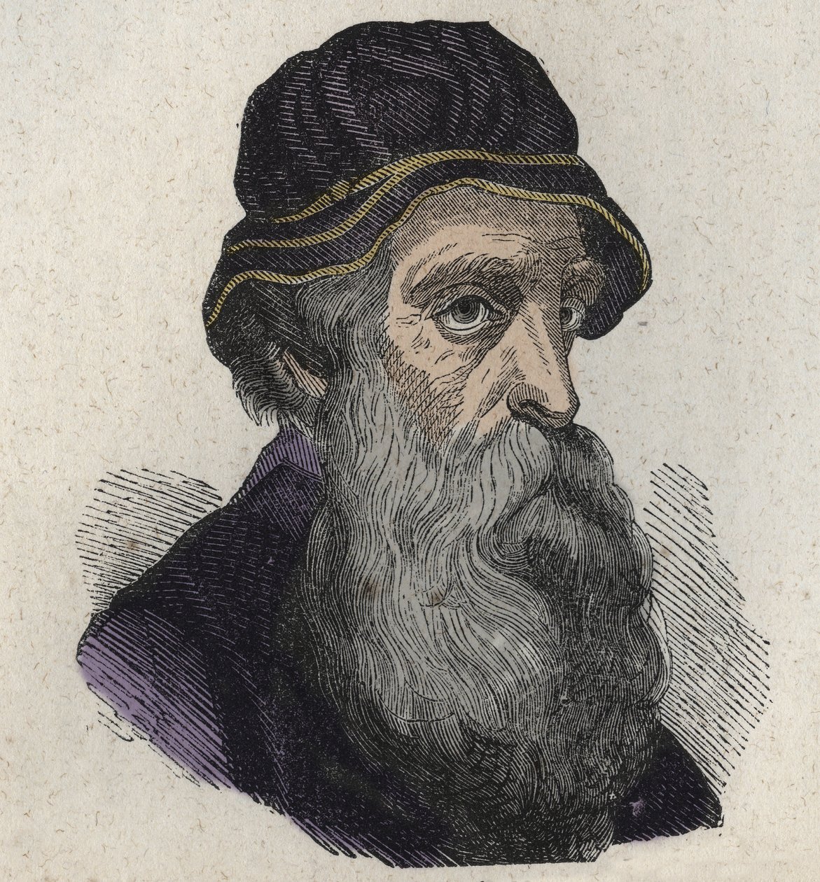 Porträt von Benvenuto Cellini, dem italienischen Renaissance-Bildhauer, Goldschmied, Bildhauer und Autor 1500-1571 von Unknown artist