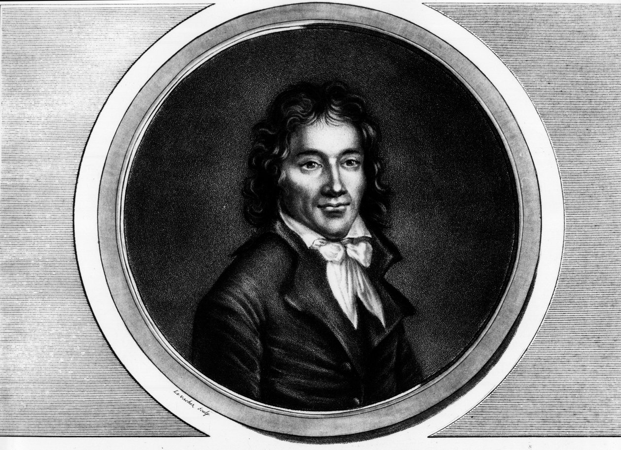 Porträt von Camille Desmoulins (1760-1794), Abgeordneter von Paris von Unknown artist