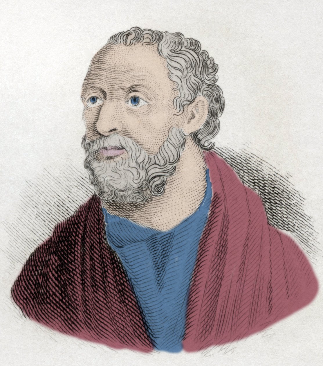 Porträt von Karneades (219-128 v. Chr.), griechischer Philosoph von Unknown artist