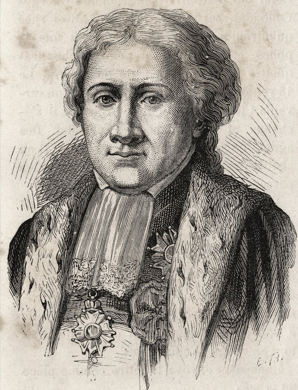Porträt von Claude-Ambroise Régnier, Herzog von Massa, Anwalt, Großrichter, Justizminister (1746-1814) von Unknown artist