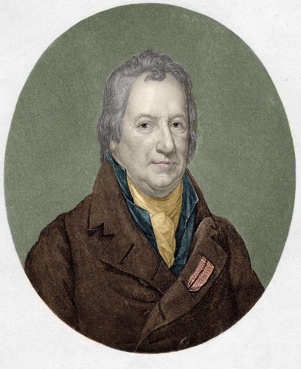 Porträt von Claude Louis, Graf Berthollet (1748-1822), französischer Chemiker von Unknown artist