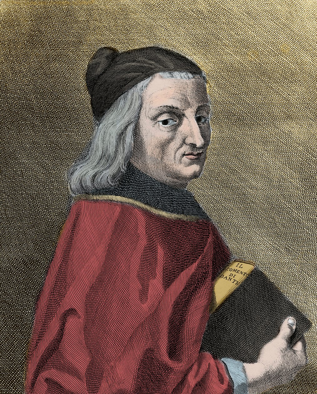 Porträt von Cristoforo Landino (1424-1498), italienischer Humanist von Unknown artist