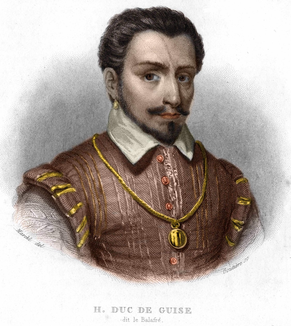 Porträt von François de Lorraine, Herzog von Guise, französischer Generalleutnant von Unknown artist