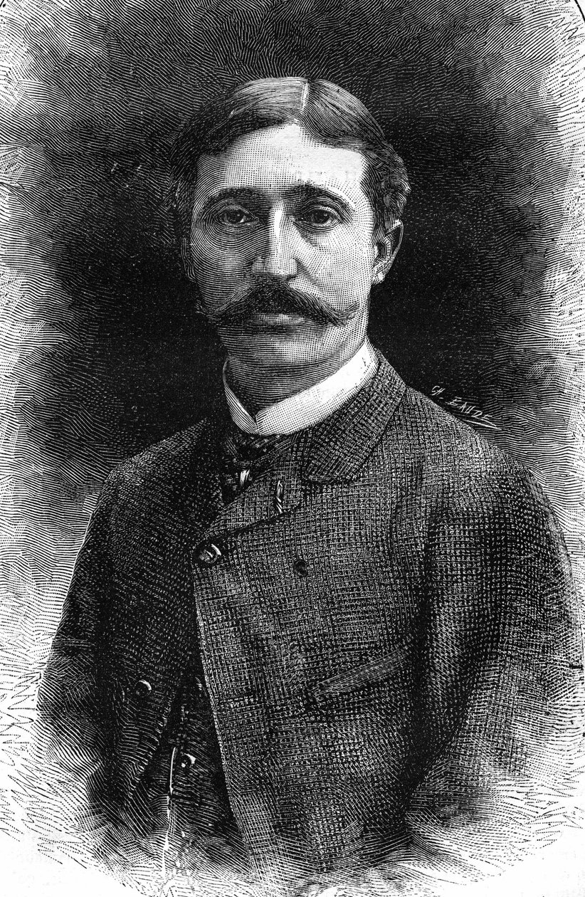 Porträt von Édouard Detaille, französischer Maler von Unknown artist