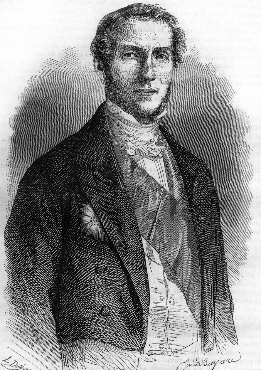 Porträt von Édouard Drouyn de Lhuys (1805-1881), französischer Diplomat und Politiker. von Unknown artist