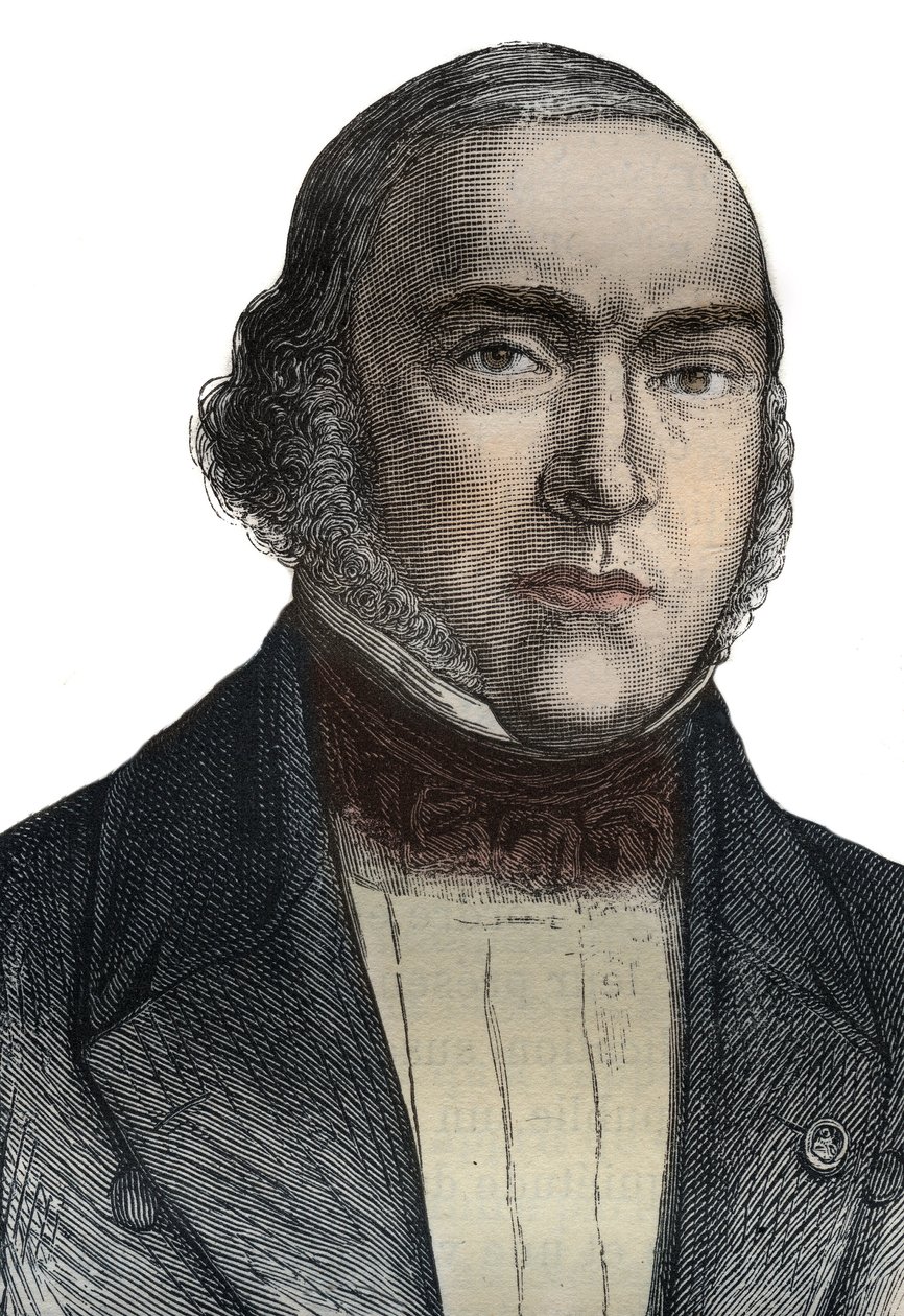 Porträt von Francois Jean Leon de Maleville, bekannt als Leon de Maleville (1803-1879), französischer Politiker von Unknown artist